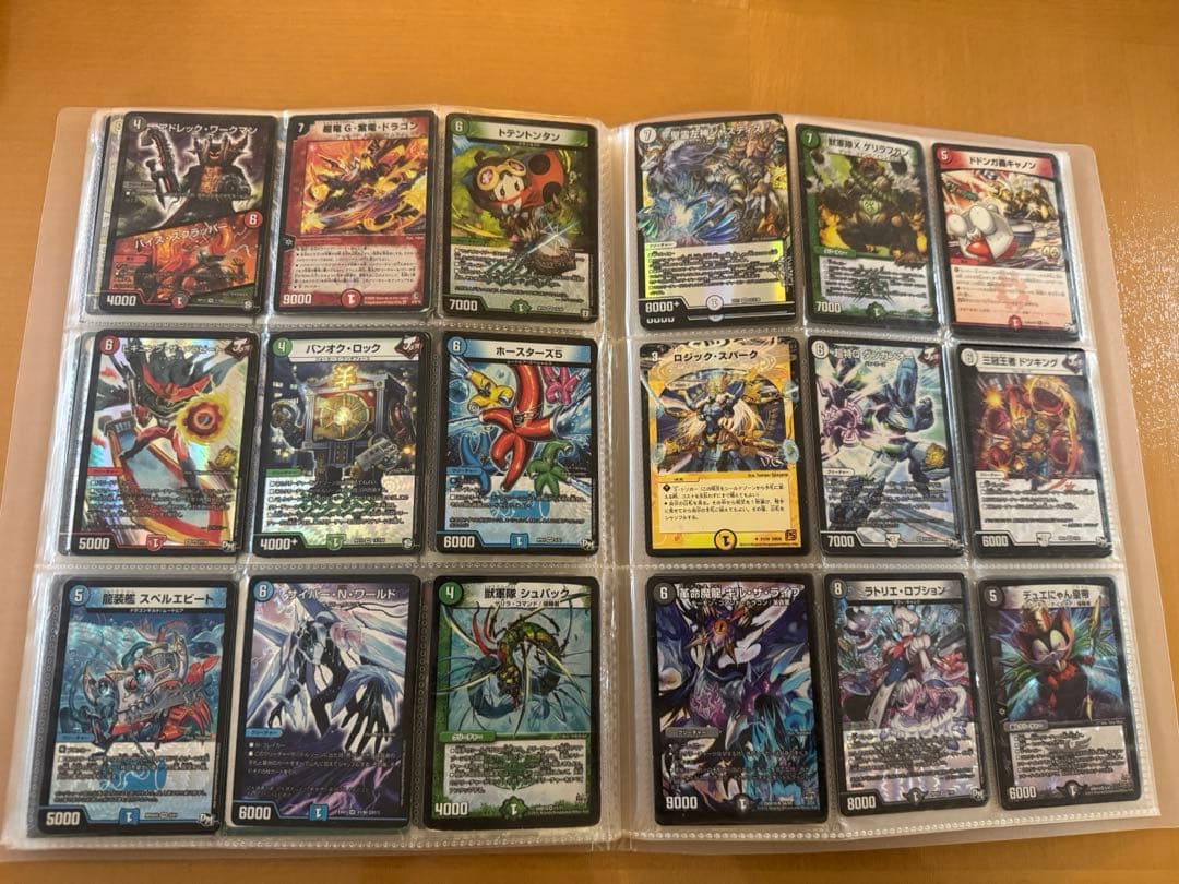 【デュエルマスターズ】引退品　まとめ売り デッキ6個➕キラカード＆ノーマルカード