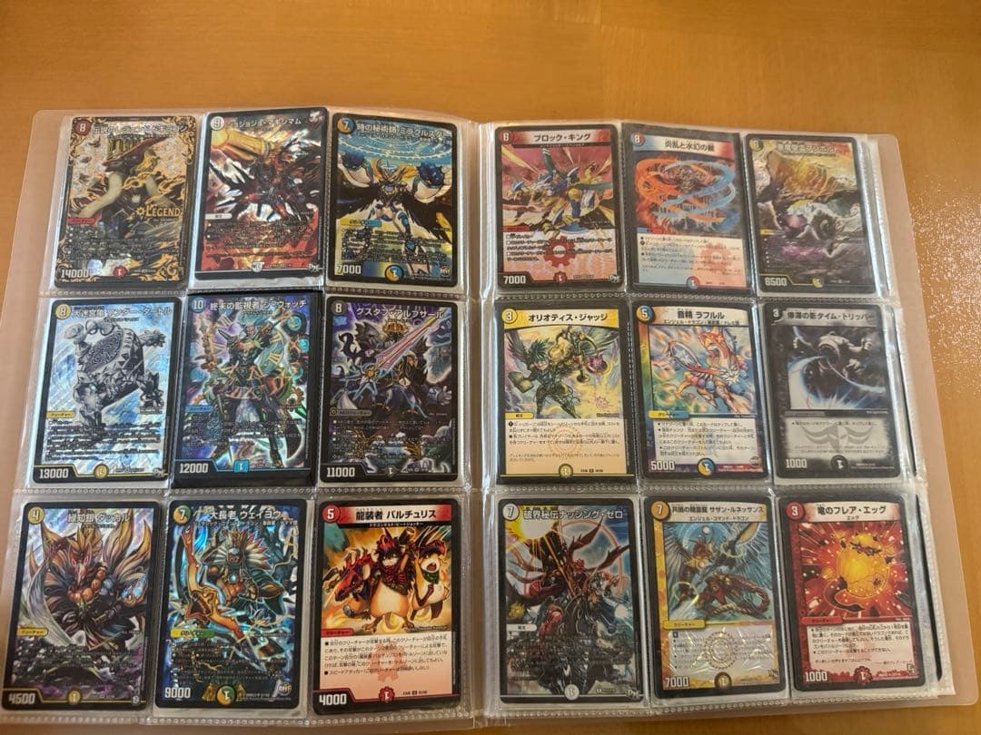 【デュエルマスターズ】引退品　まとめ売り デッキ6個➕キラカード＆ノーマルカード