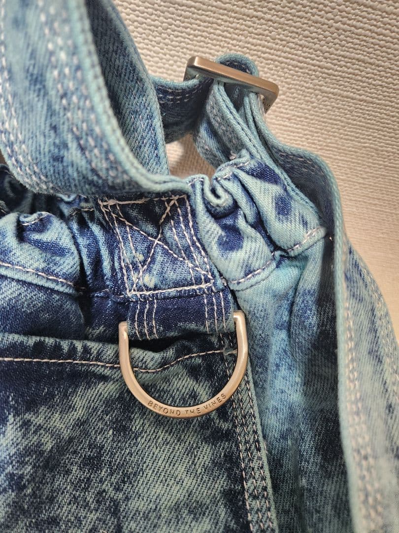 デニムショルダーバッグ Beyond The Vines(BTV)限定トート付き