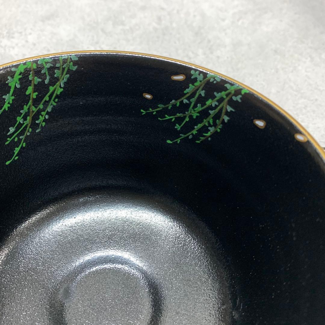 茶碗 桑野むつ子 桜 柳 木箱 茶道具 抹茶 和食器 茶の湯 骨董