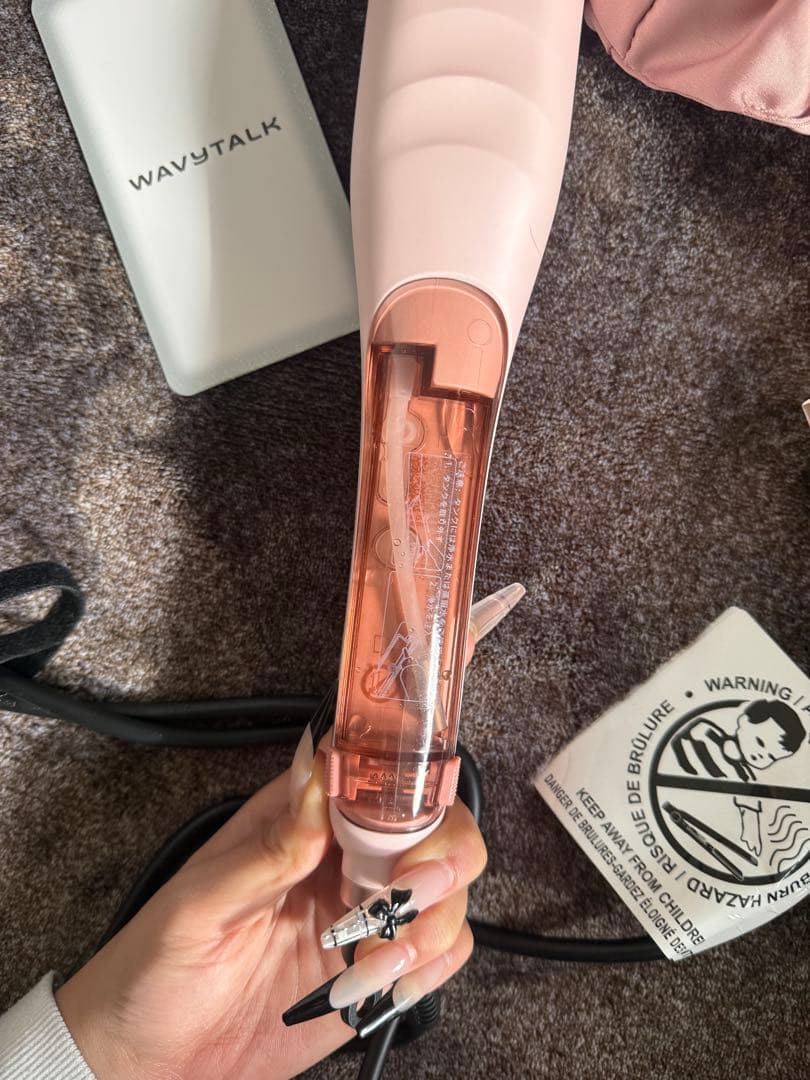 wavy talk スチームストレートブラシ