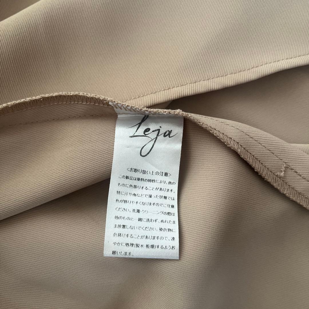 Leja 花柄バックリボンワンピースセットアップワンピースドレス