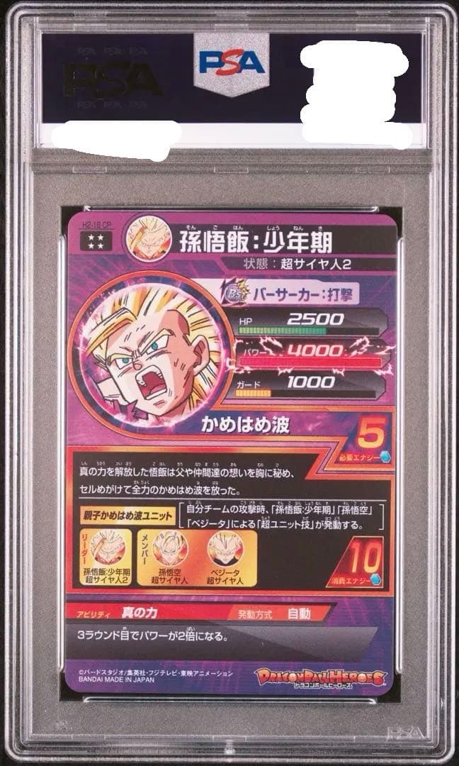 PSA10 孫悟飯 [H2-16 CP] 世界44枚