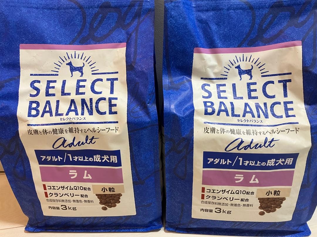 セレクトバランス　アダルト　ラム　3kg×2