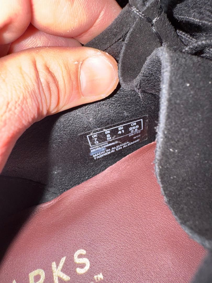 クラークス　ワラビー　uk7 25.5