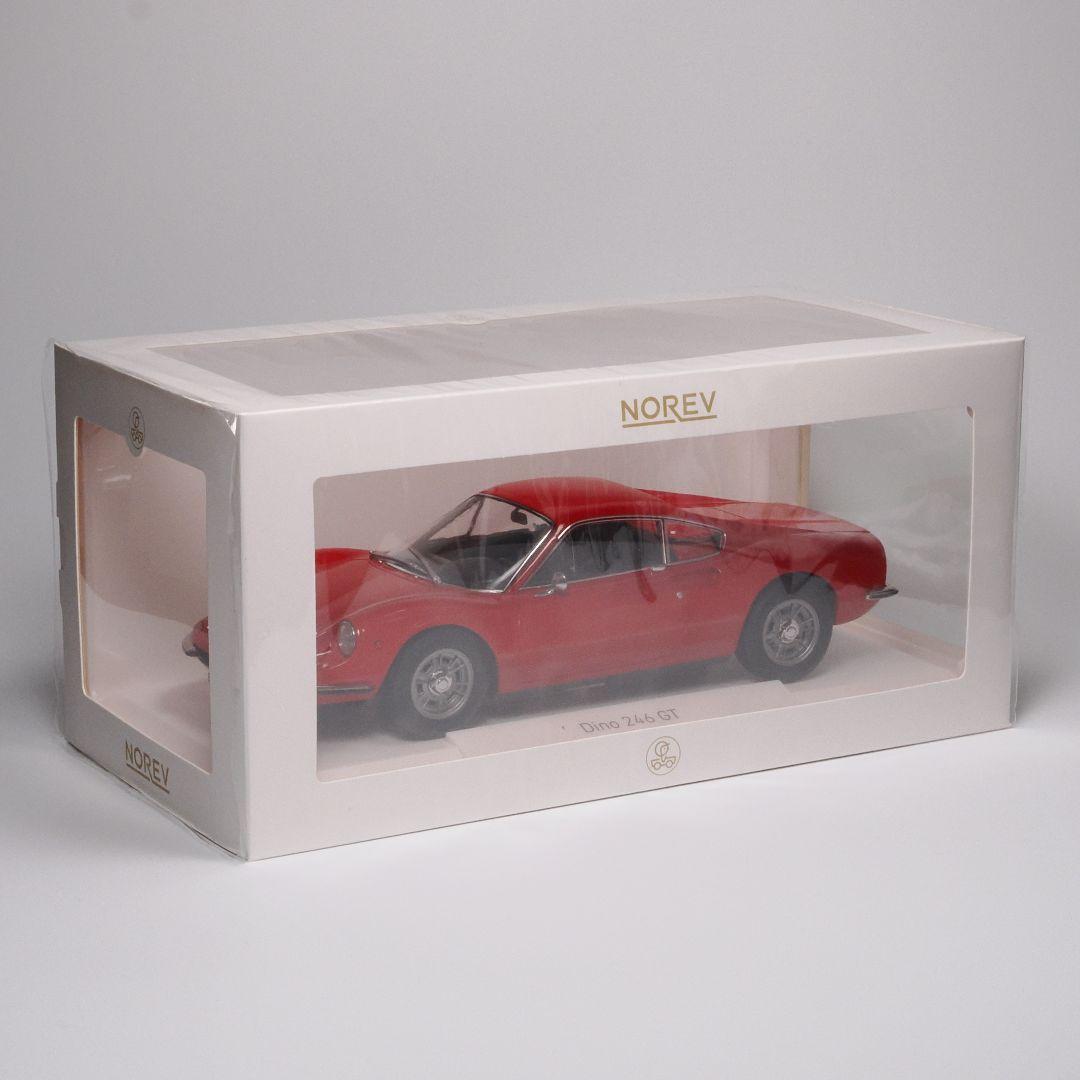 ノレブ 1/18 フェラーリ ディーノ246GT 1968 レッド NOREV
