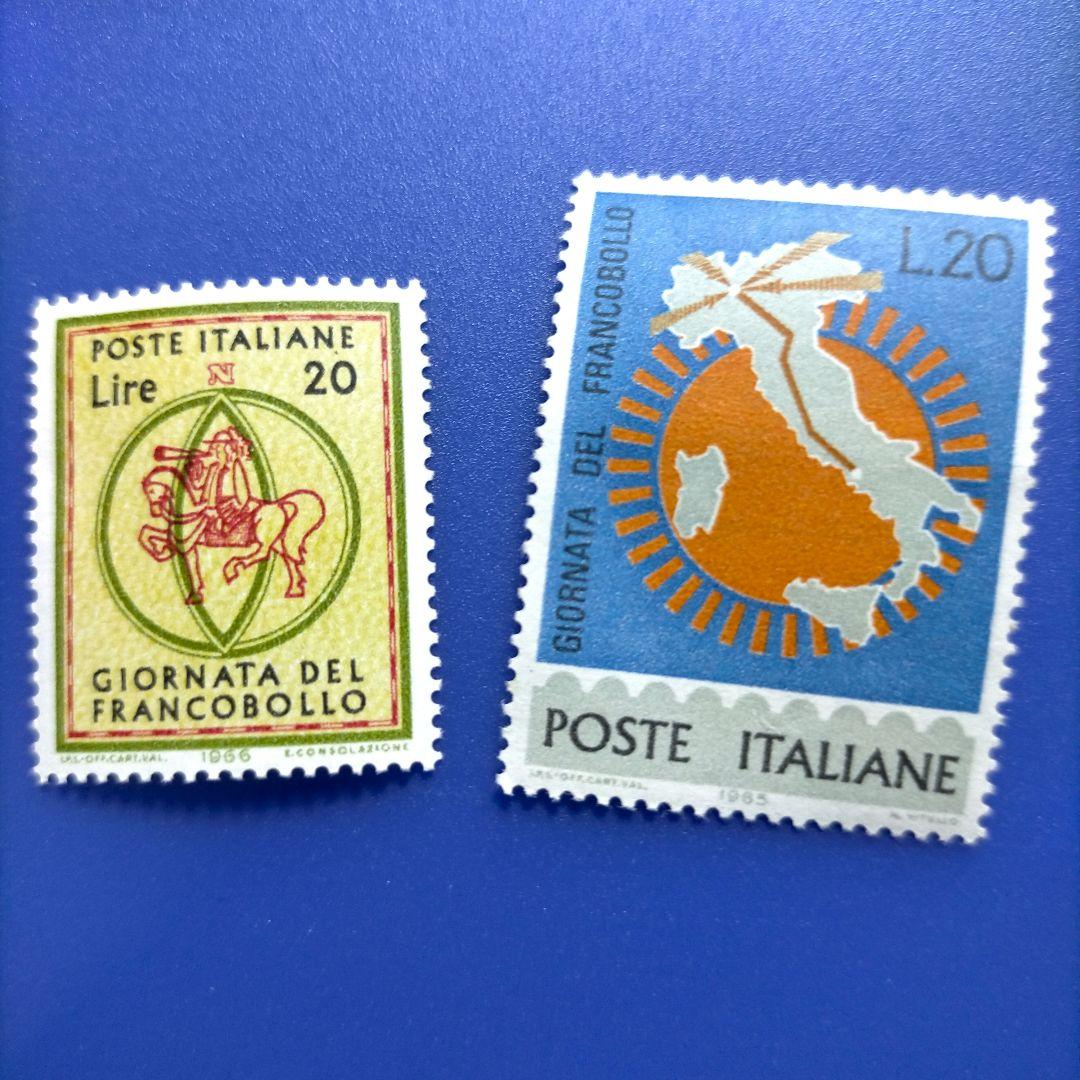 3479 外国切手 イタリア 1960~70年頃 切手の日 シリーズ