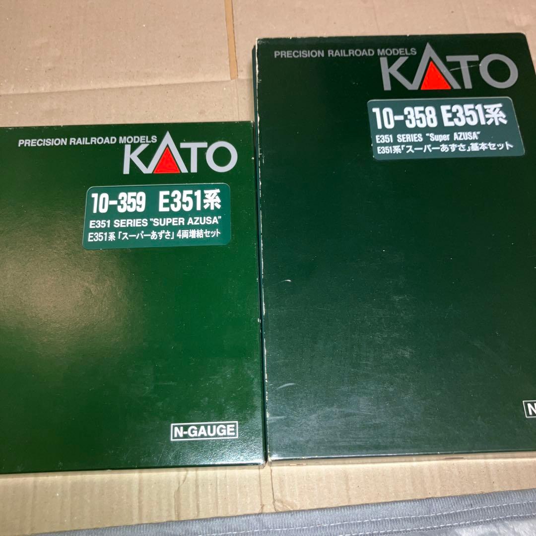 KATO 10−358.359 E351系　ス−パ−あずさ　基本、増結セット