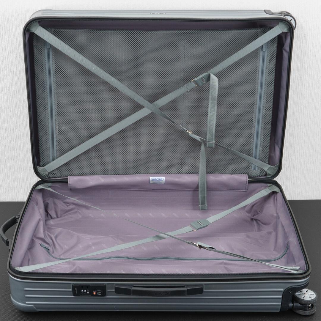美品 リモワ サルサ 最大容量 104L 4輪 TSAロック シルバー XL