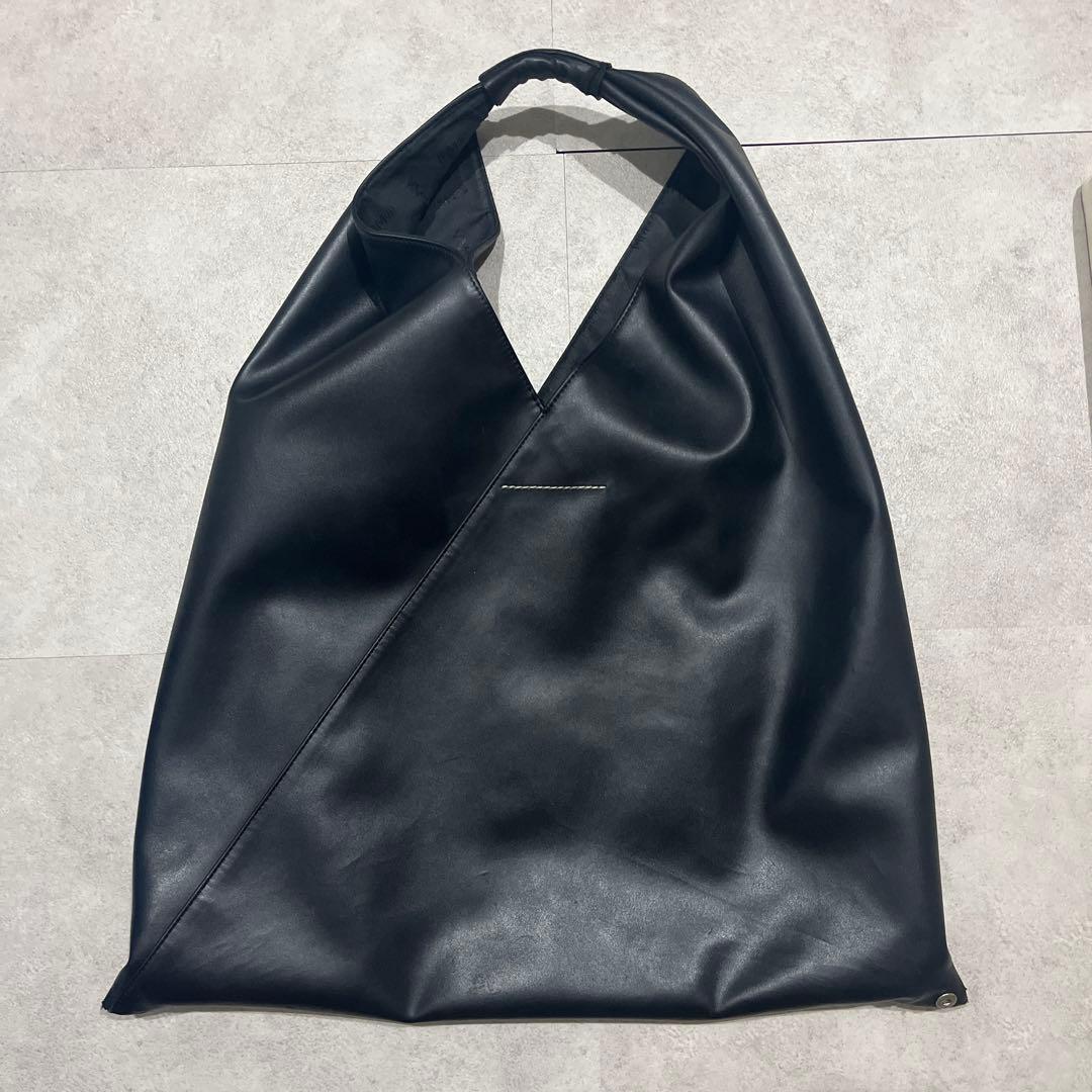 MM6 Maison Margiela 黒 ジャパニーズ トートバッグ