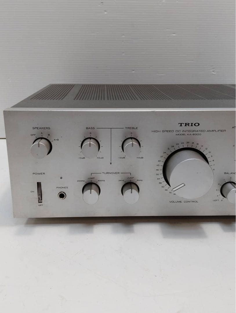 【希少】TRIOトリオ KA-8300 プリメインアンプ ハイスピードDCアンプ