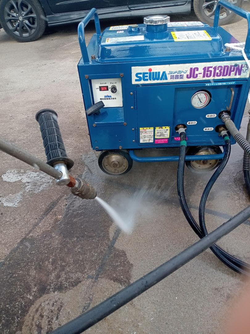SEIWA 高圧洗浄機 JC-1513DPN＋ ホースリール付き