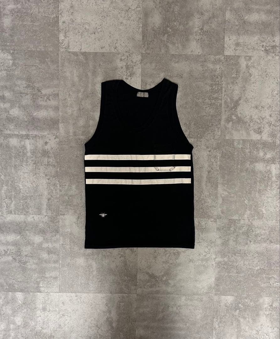 dior homme タンクトップ　bee刺繍　SS06 エディスリマン
