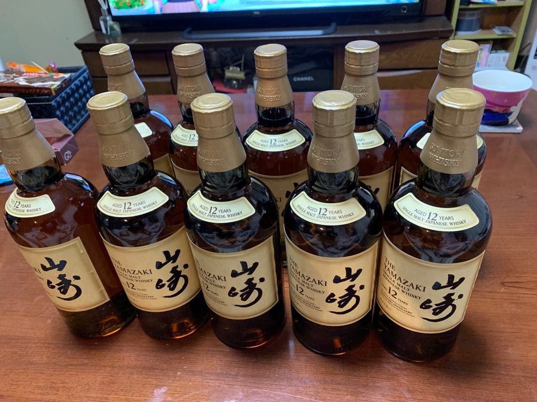 山崎 12年ウイスキー 10本セット 700ml