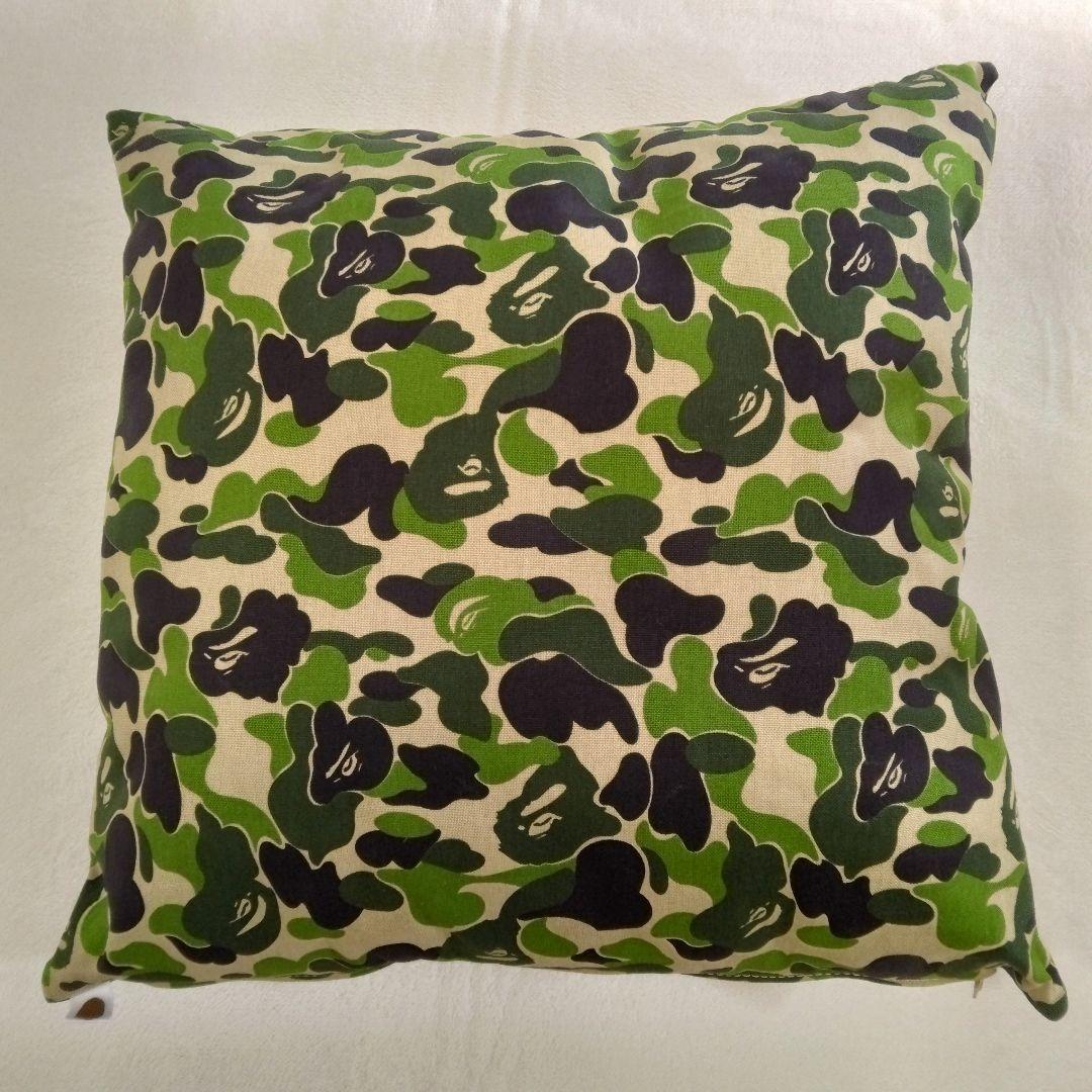 新品☆A BATHING APE クッション ABC CUSHION カモフラ柄