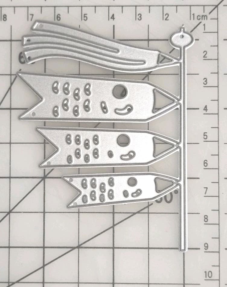 新品　鯉のぼり　カッティングダイ