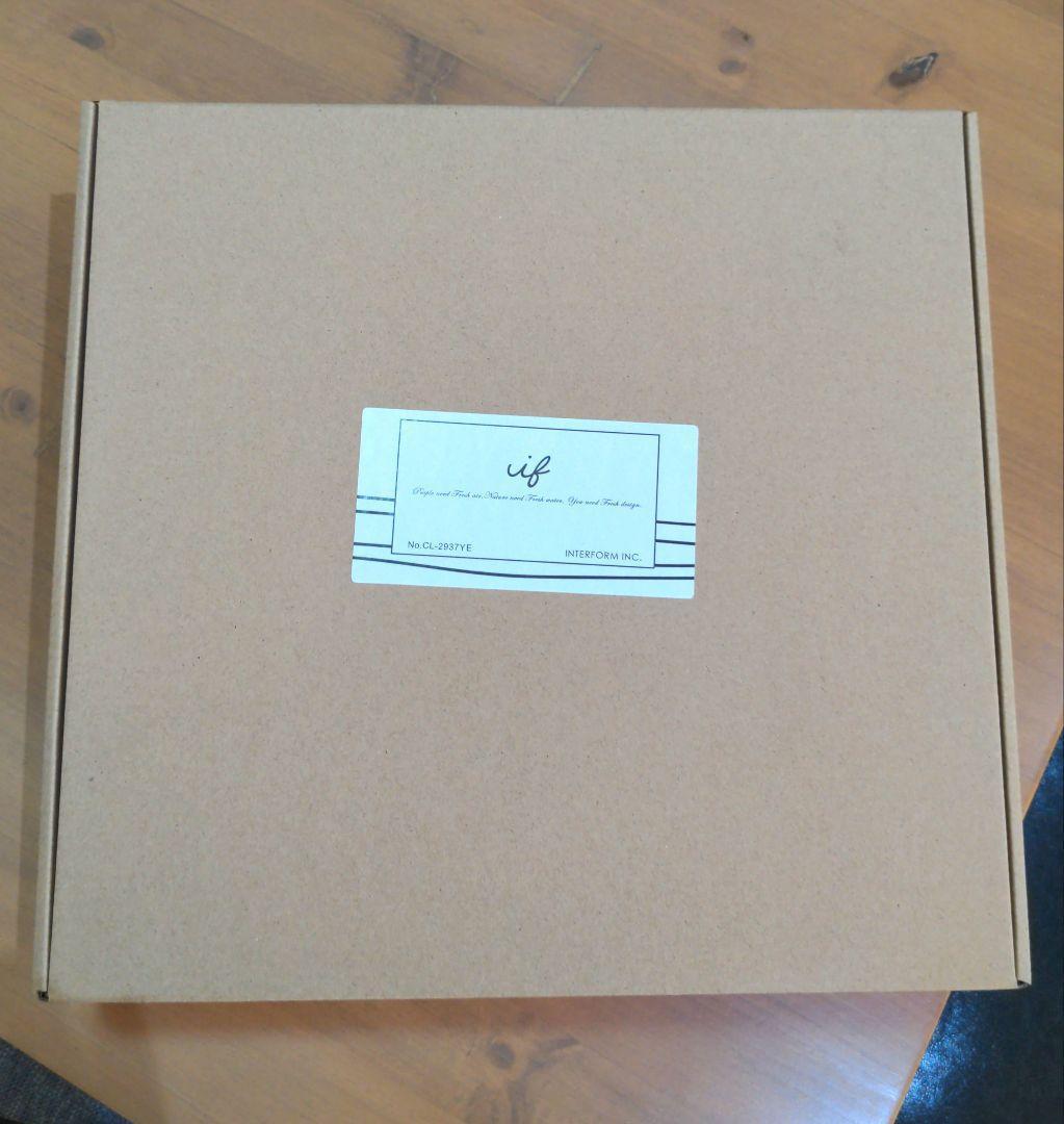 【新品】 インターフォルム 電波時計 Storuman CL-2937 イエロー