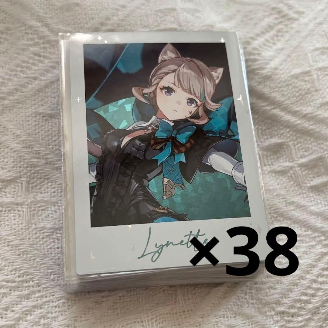 原神 リネット fesチェキ 38枚