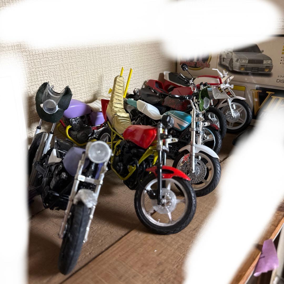 1/12 旧単車會 俺のマシン 族車プラモデル cbx xj gpz gsx