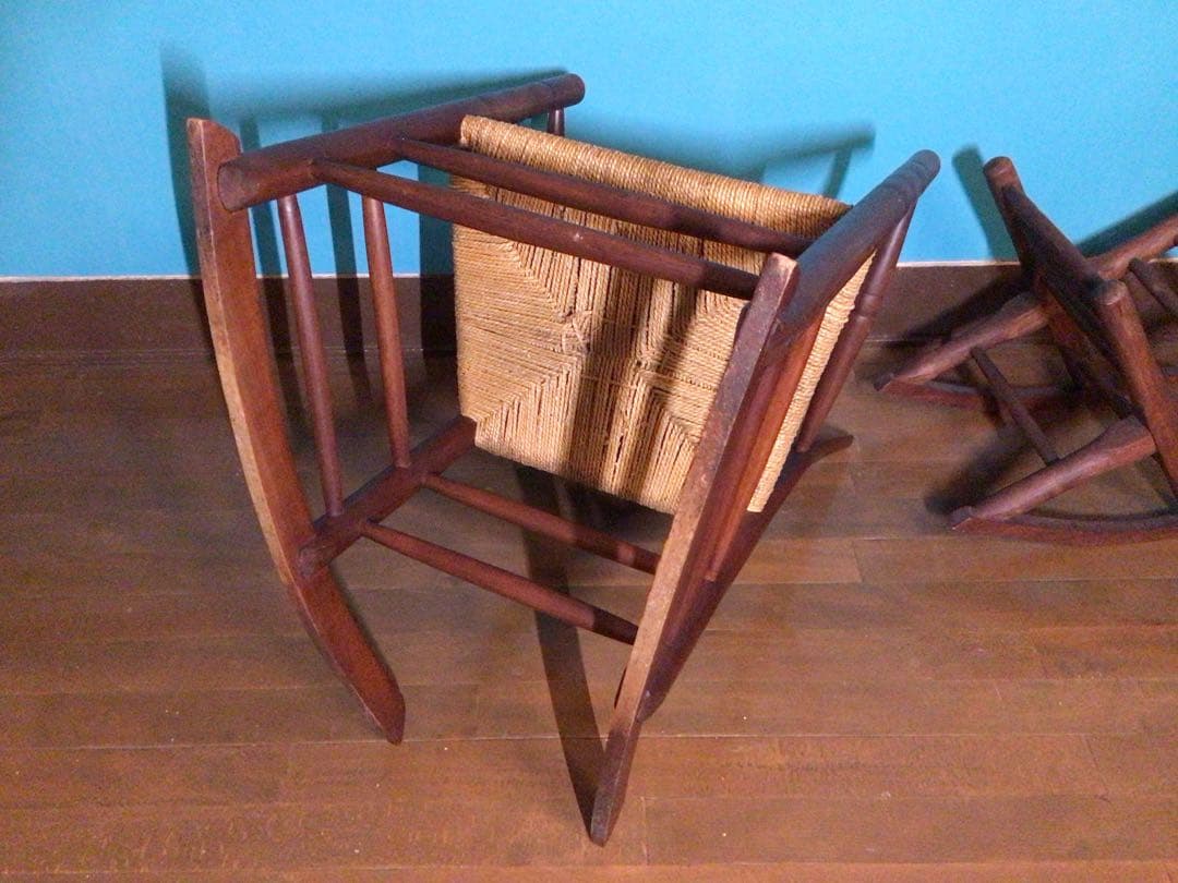 ◉家具職人1点物◉60sビンテージ◉SHAKER◉ロッキングチェア&オットマン◉