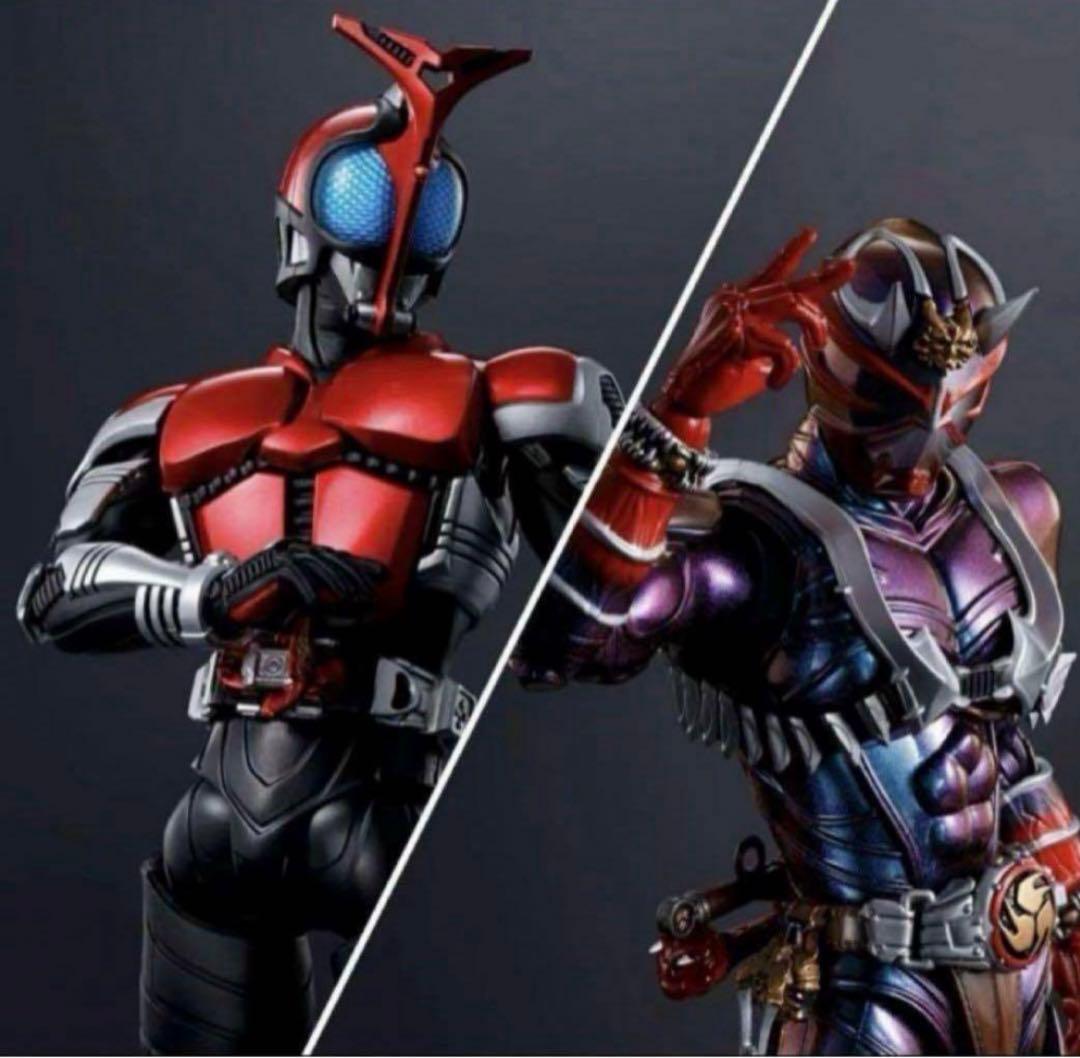 真骨彫　仮面ライダーカブト•仮面ライダー響鬼　10th Ver.