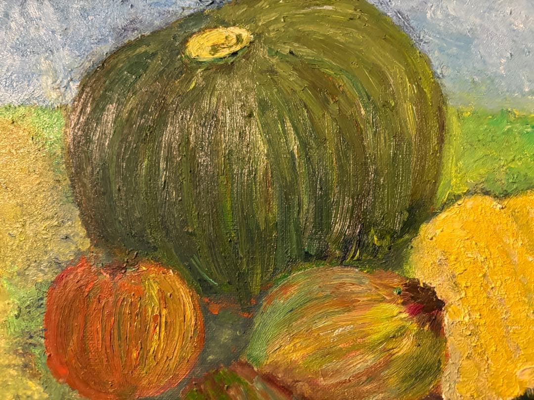 野菜と果物の静物画