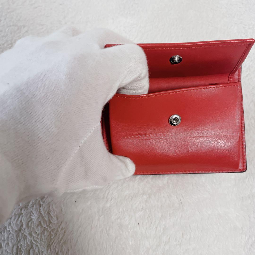 FENDI 二つ折り財布　フェンディ モンスター　バグズアイ折り財布　ウォレット