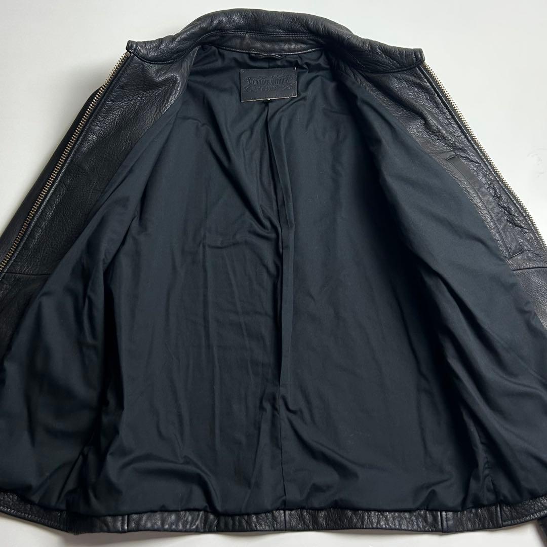 【美品】ジャックローズ/アンティークライン/ゴートレザージャケット/ヴィンテージ