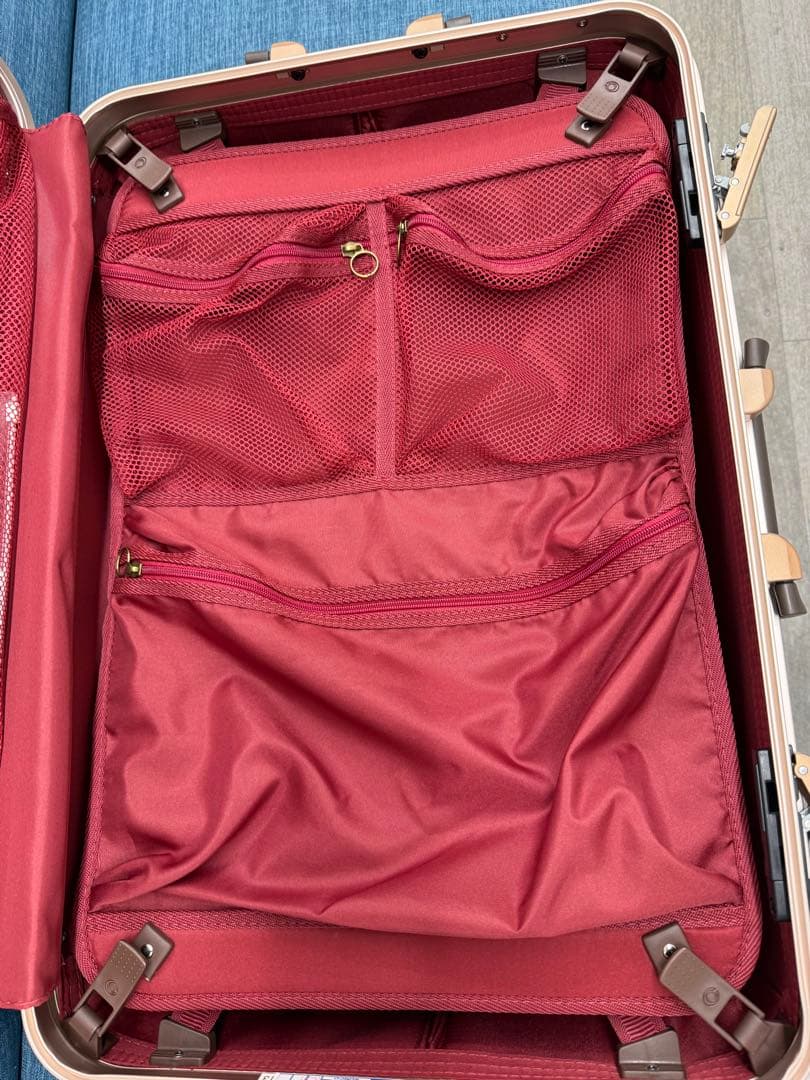 SUNCO SIGNER BIENES ブラウン キャリーケース64L