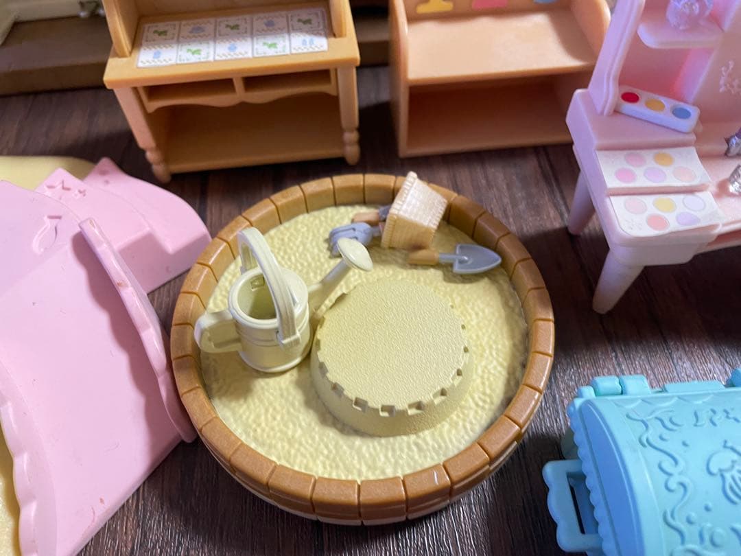 シルバニア　ぶどうの森のおうち　家具・小物まとめ売り約300個