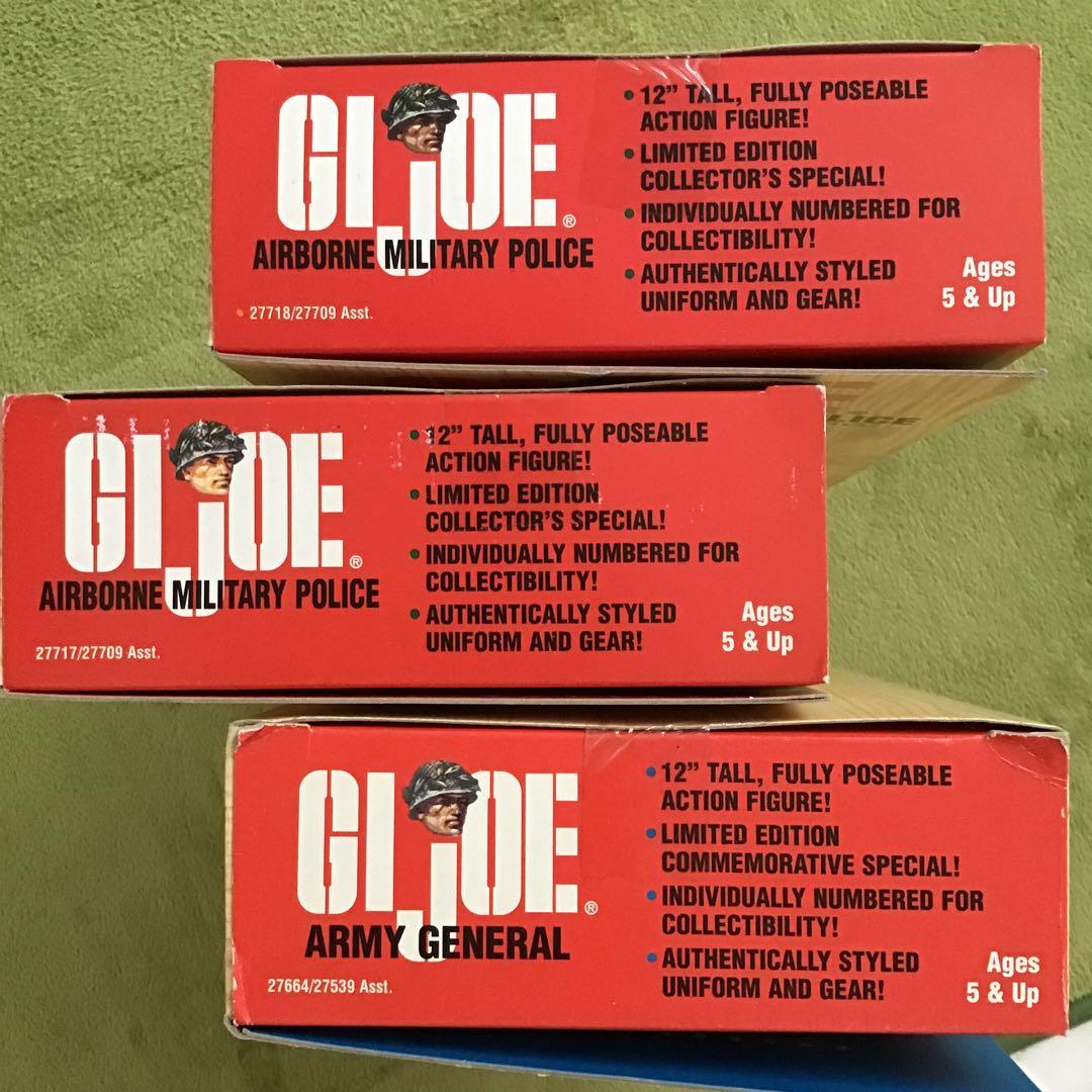 GI-JOE ジーアイジョー 限定版 3体セット 1996年 HASBRO 新品