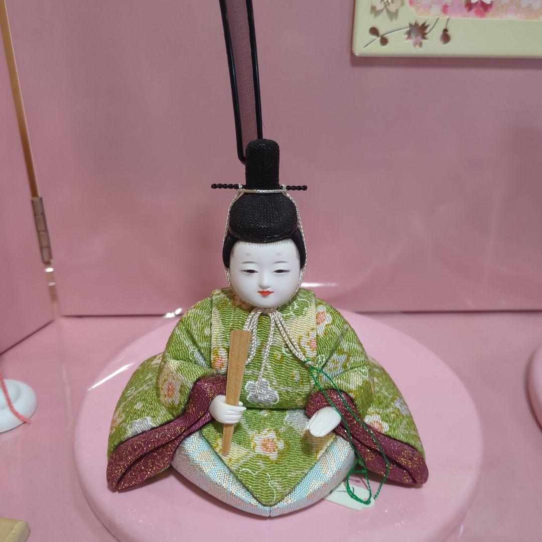 木目込雛五人揃、柿沼東光作