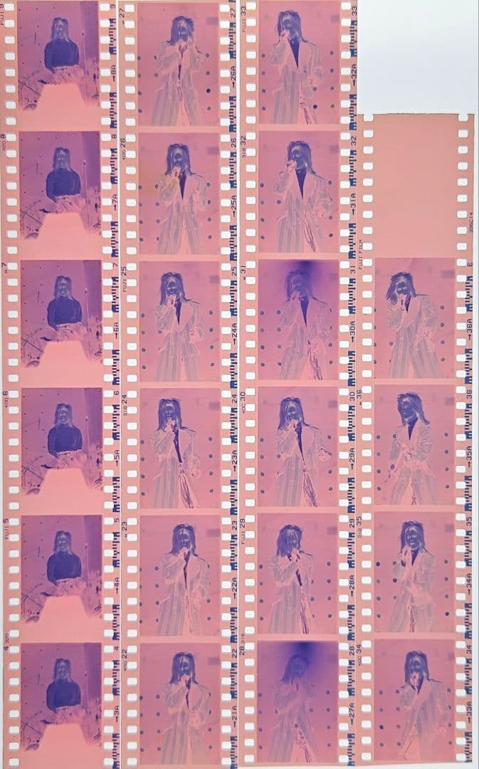 BUCK-TICK櫻井敦司ネガフィルム22コマ