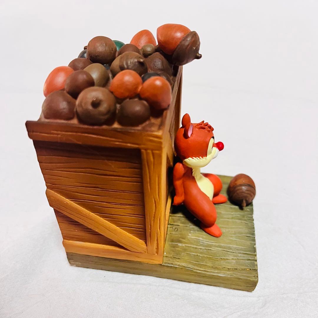 ディズニーリゾート　チップ　デール　ブックエンド　フィギュア