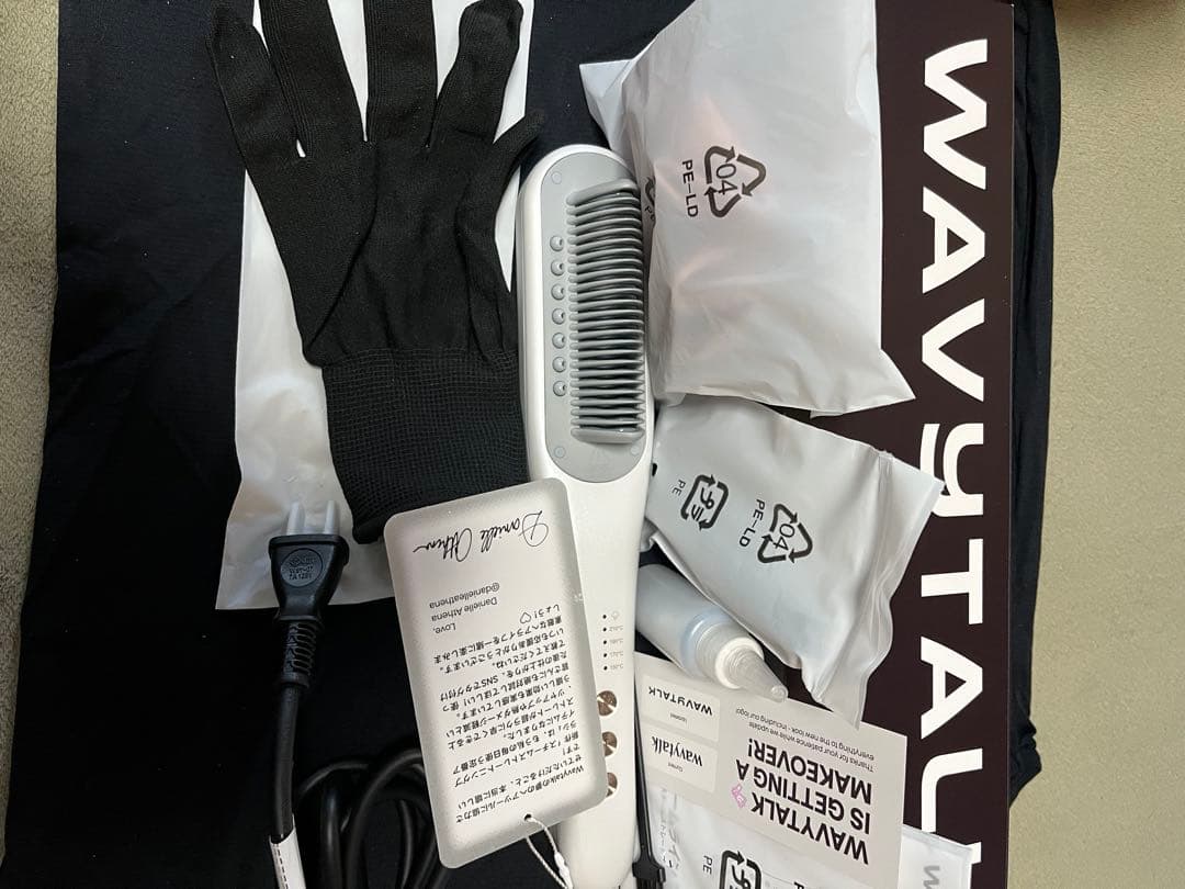 Wavytalk スチームストレートブラシ