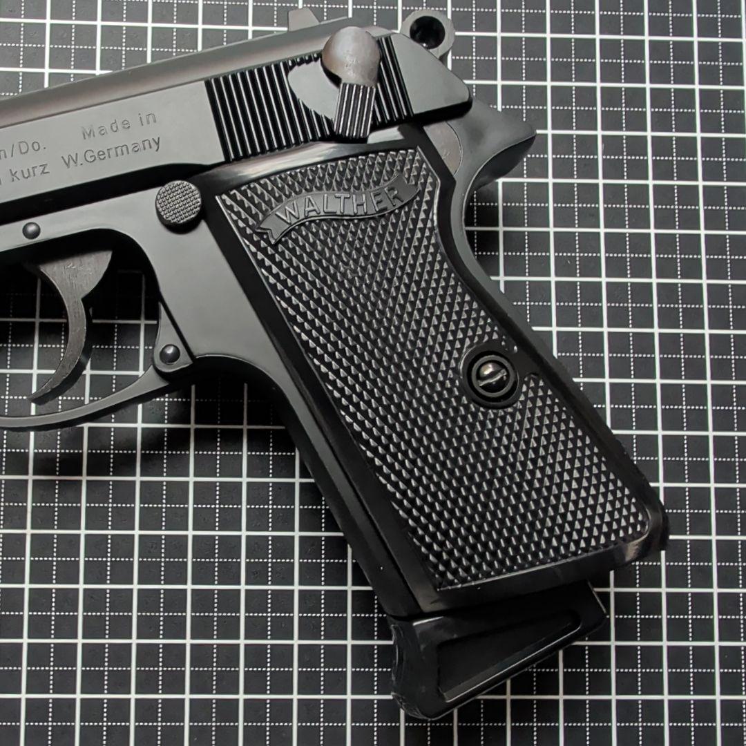 マルゼン　ワルサーPP 　ブローバック　ブラックモデル　取説汚れあり