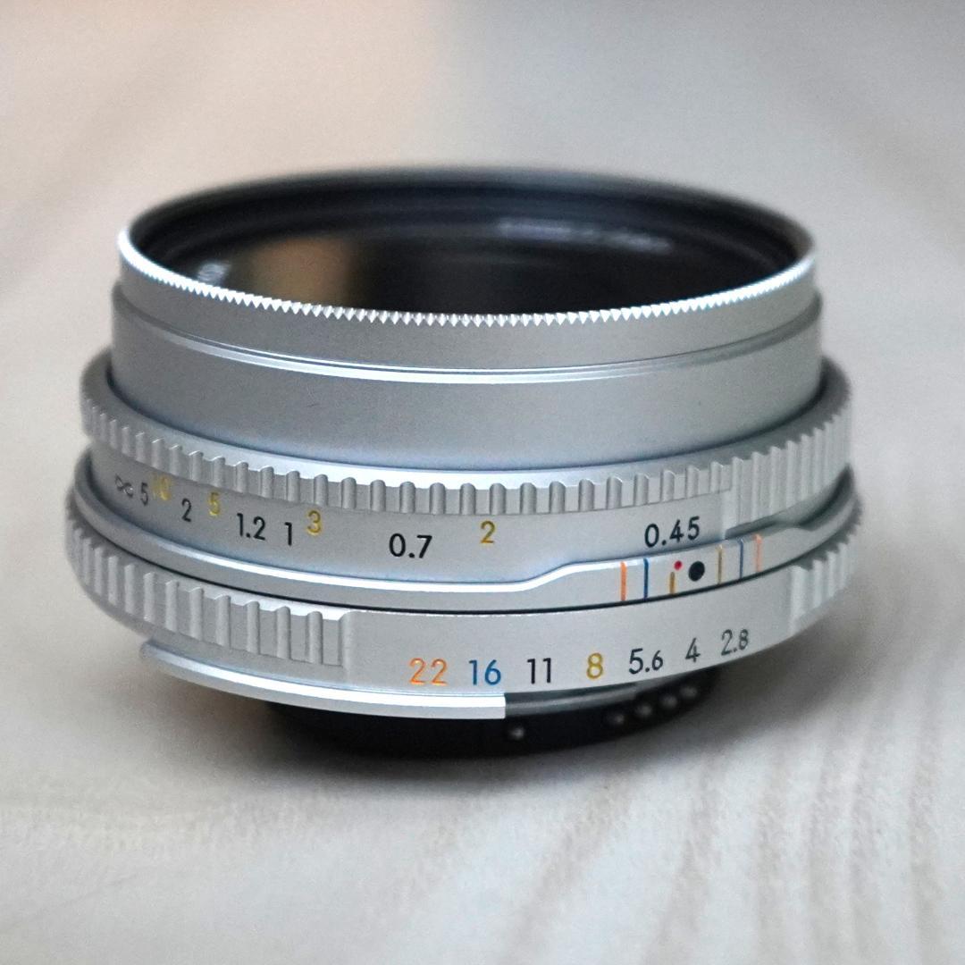 Nikon 45mm f/2.8 Nikkor AI-S MFレンズ シルバー