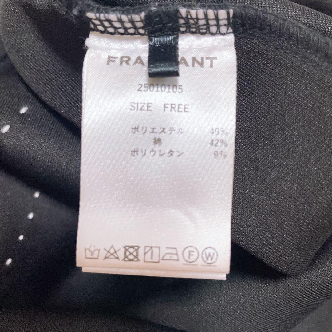 トップス FRANGANT Torso tops BLACK