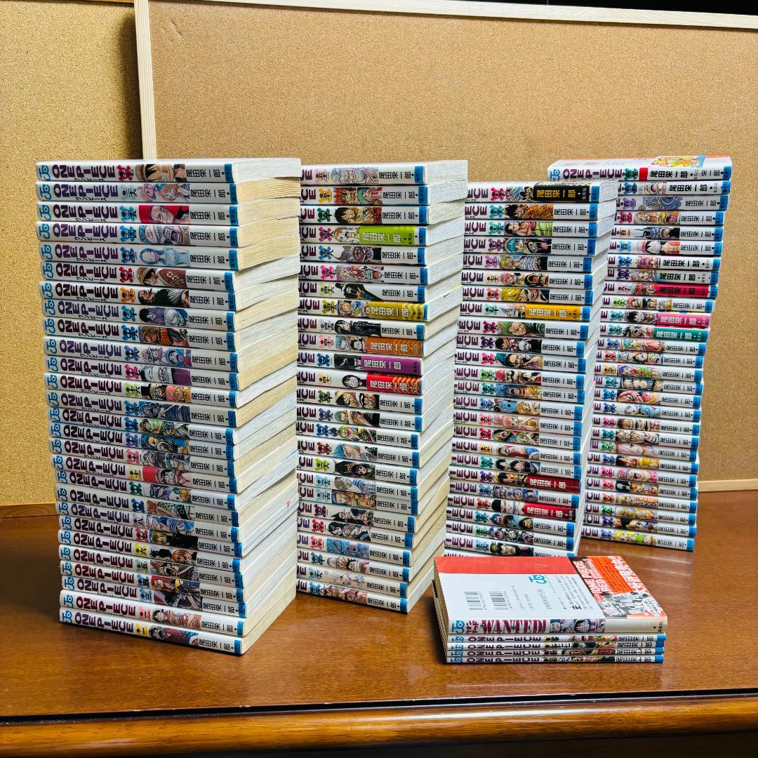 【コミック】 ワンピース 1巻～105巻 + 関連本5冊 計110冊セット