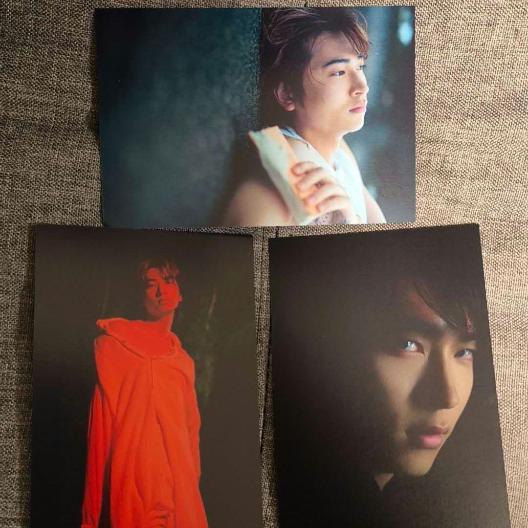 最後1セット 庄司浩平 写真集『だから、ぼくは』ポストカード特典3枚セット