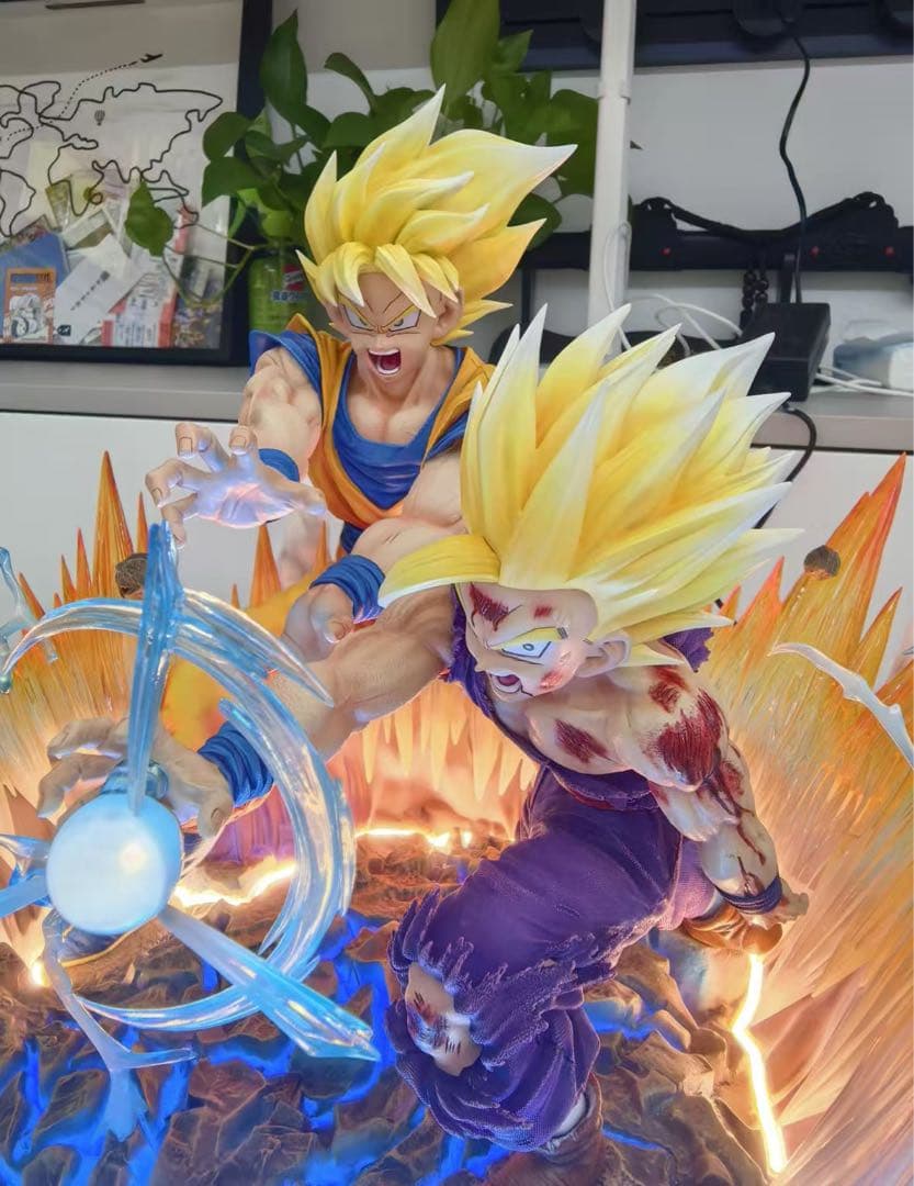 ドラゴンボール 孫悟空 ガレキ ガレージキット スタチューX③②①