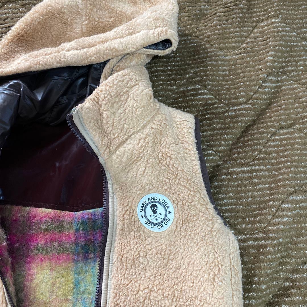 ももこリバーシブルフリースベスト