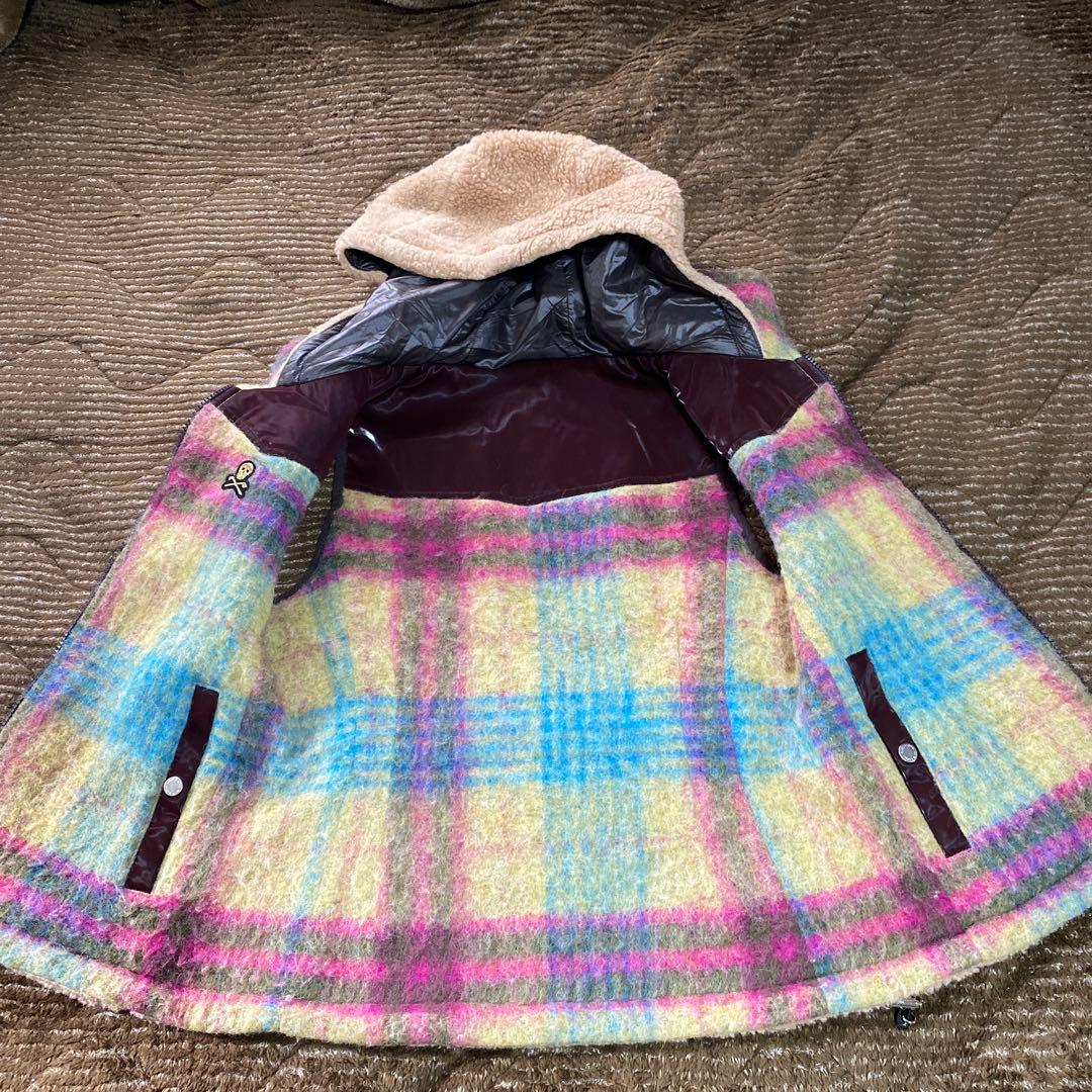 ももこリバーシブルフリースベスト