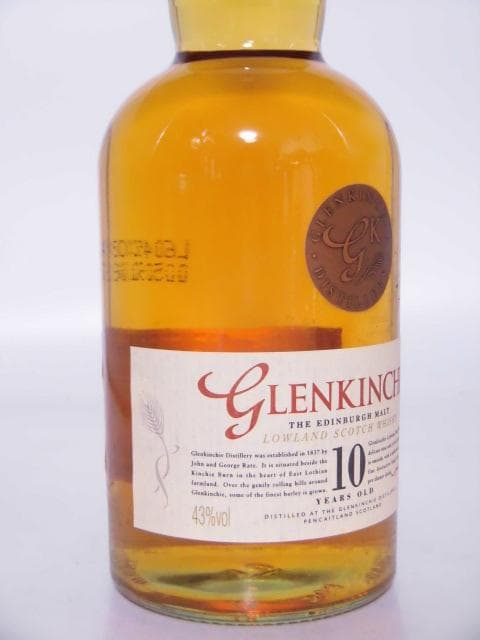 【L2】グレンキンチー10年 00年代 旧ボトル 正規品 箱付 750ml