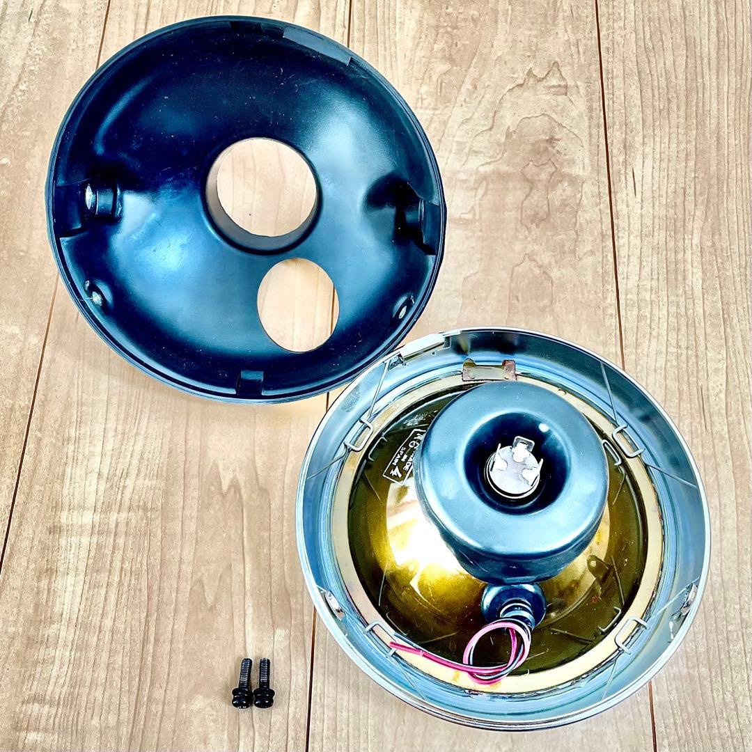 当時物 CIBIE シビエ 凹み ヘッドライト CB400F ホーク マーシャル