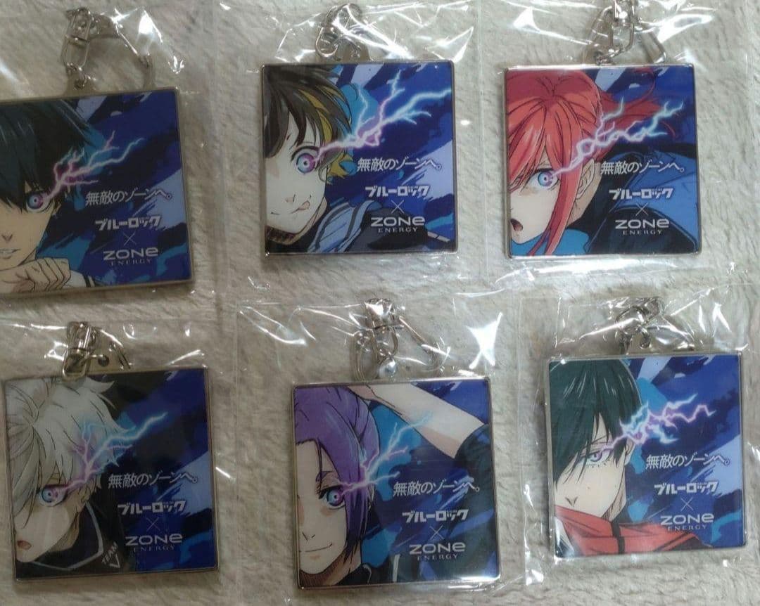 【ブルーロック】プレートキーホルダーセット