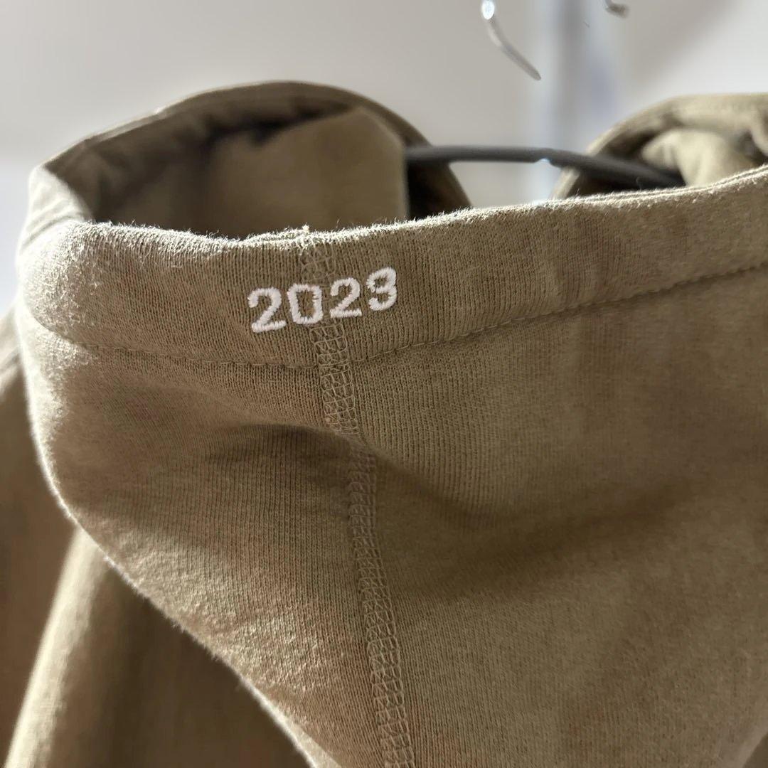 シュプリーム ボックス ロゴ フーディー \"ダーク サンド\" (23FW)