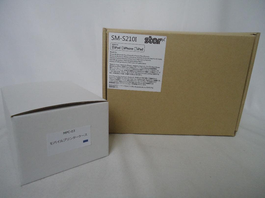 【新品】STAR　SM-S210i モバイルプリンタ　ケース付き
