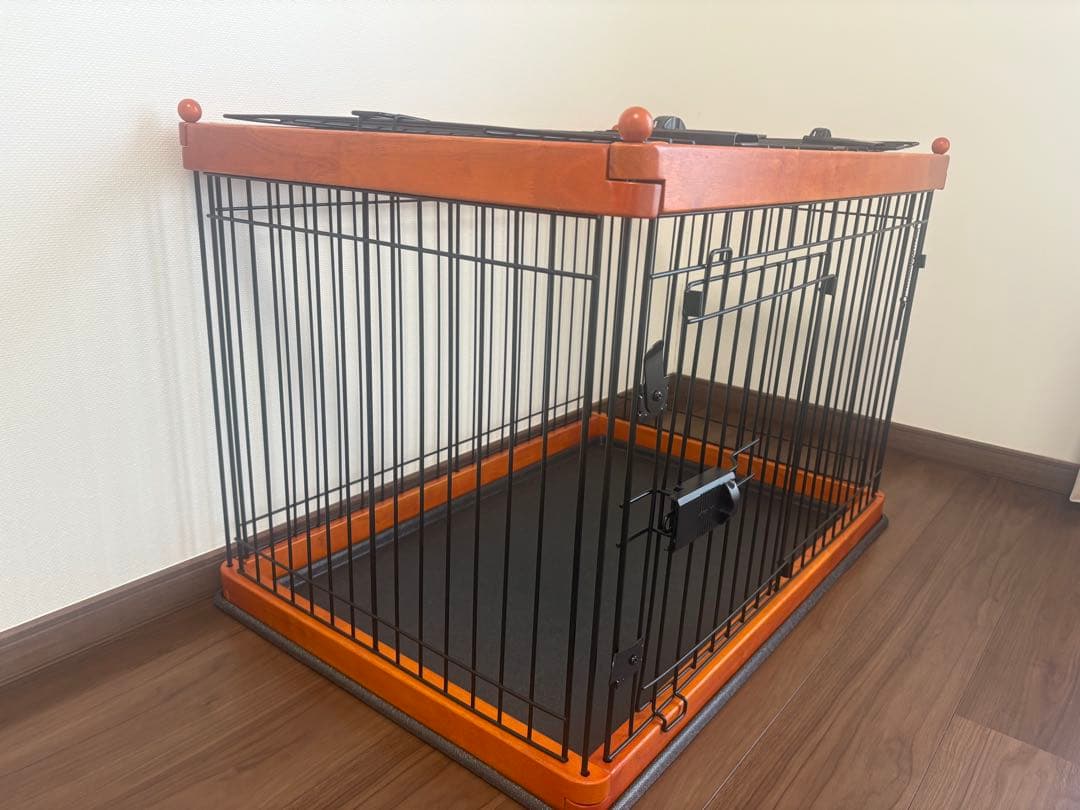 石ちゃん　　　　超美品　　小型犬ペットケージ　木製
