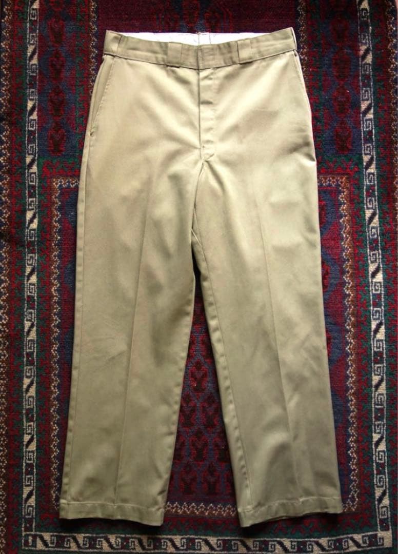 80s dickies チビタグ 34 874 USA製 アメリカ製